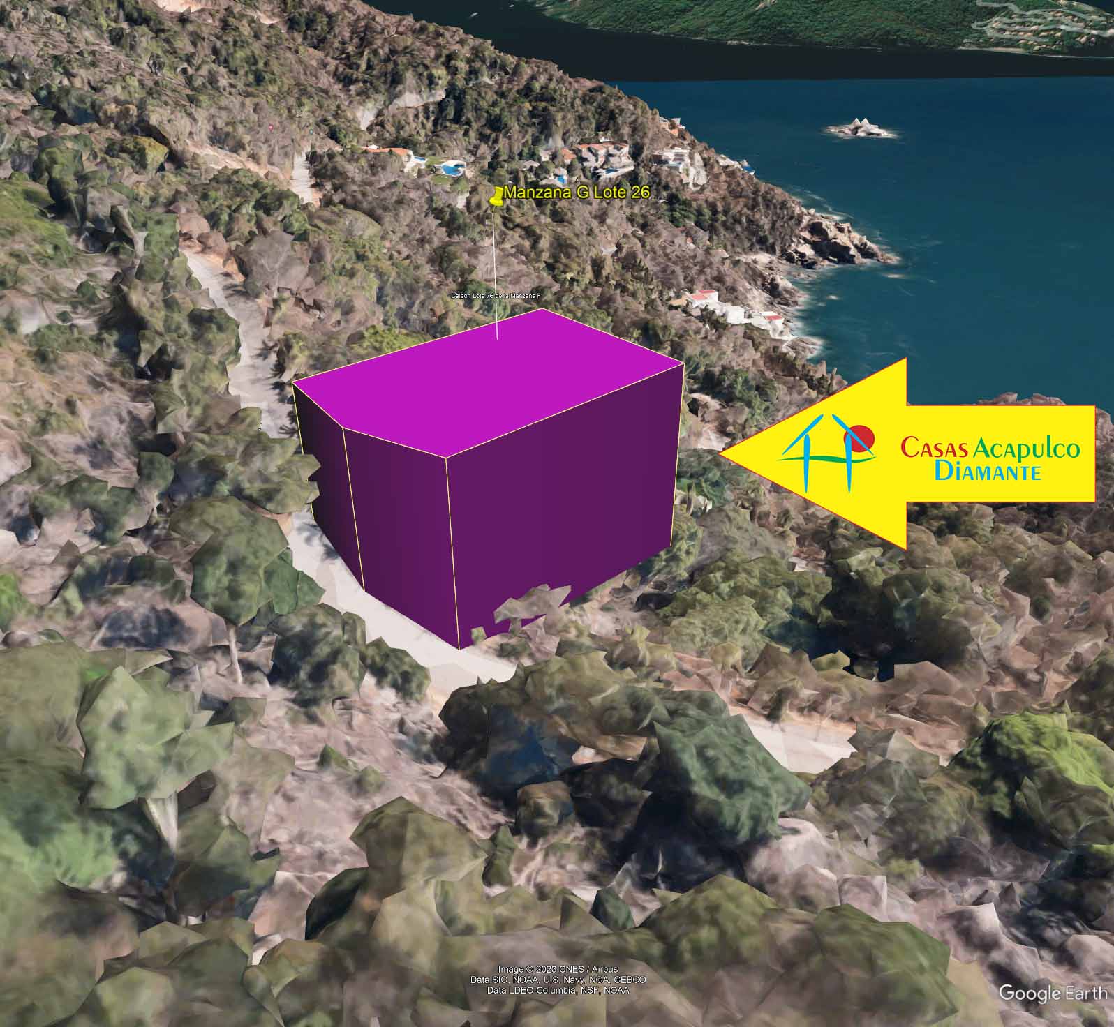 Terreno Brisas del Marqués Manzana G Lote 26  - Ubicación satelital y entorno 9